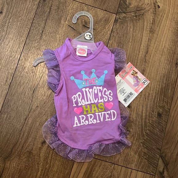 *SOLD* Lulu Pink “Princess Has Arrived” Tee (Girl) XS - Picture 1 of 4